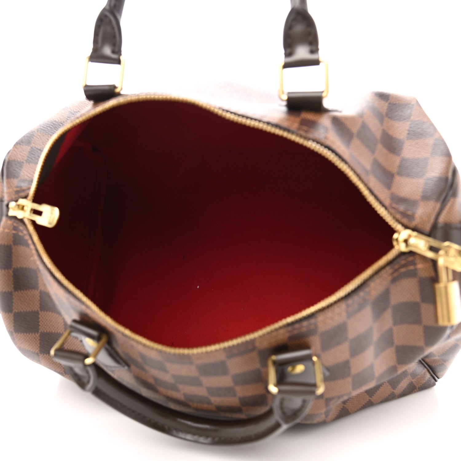 Louis Vuitton Damier Ebene Speedy Bandouliere 30 5 of 10