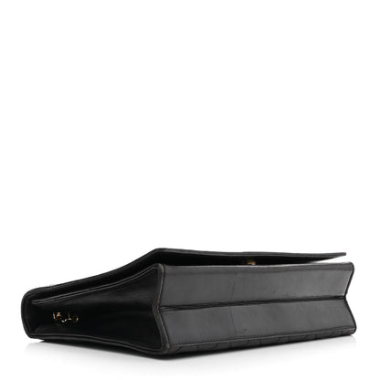 Chanel Lambskin Quilted CC Small Single Flap Black 4 of 14