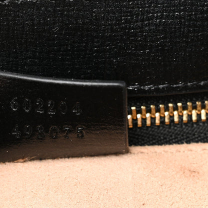 Gucci Azalea Calfskin Horsebit 1955 Shoulder Bag Black 7 of 7