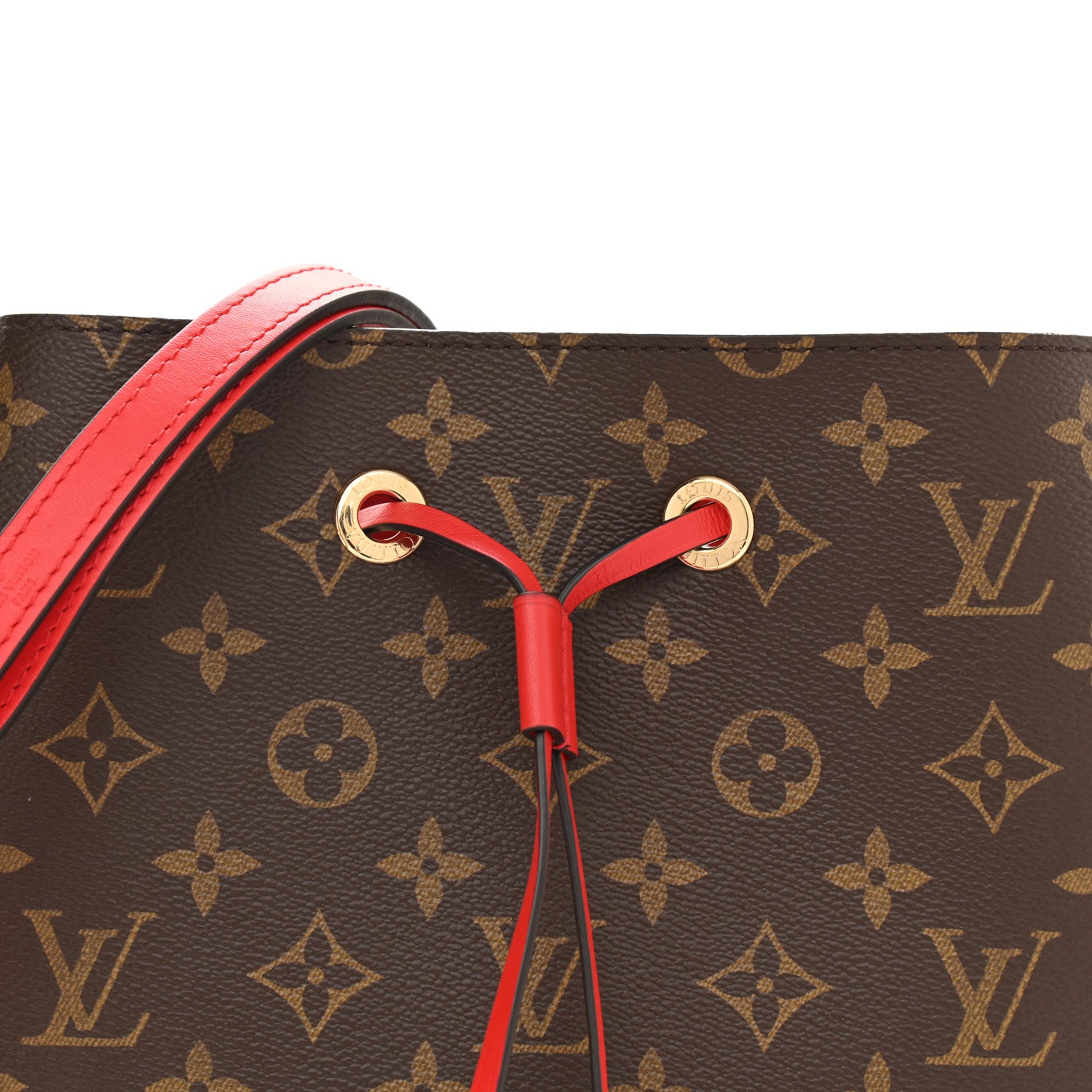 Louis Vuitton Monogram Neonoe MM Coquelicot 7 of 9