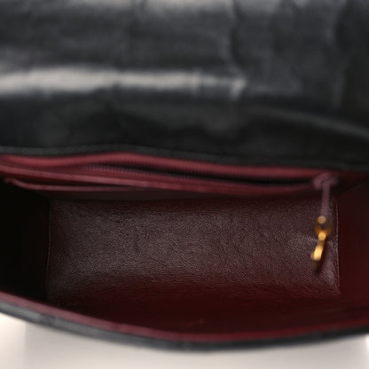 Chanel Lambskin Quilted CC Flap Shoulder Bag Black 4 of 10