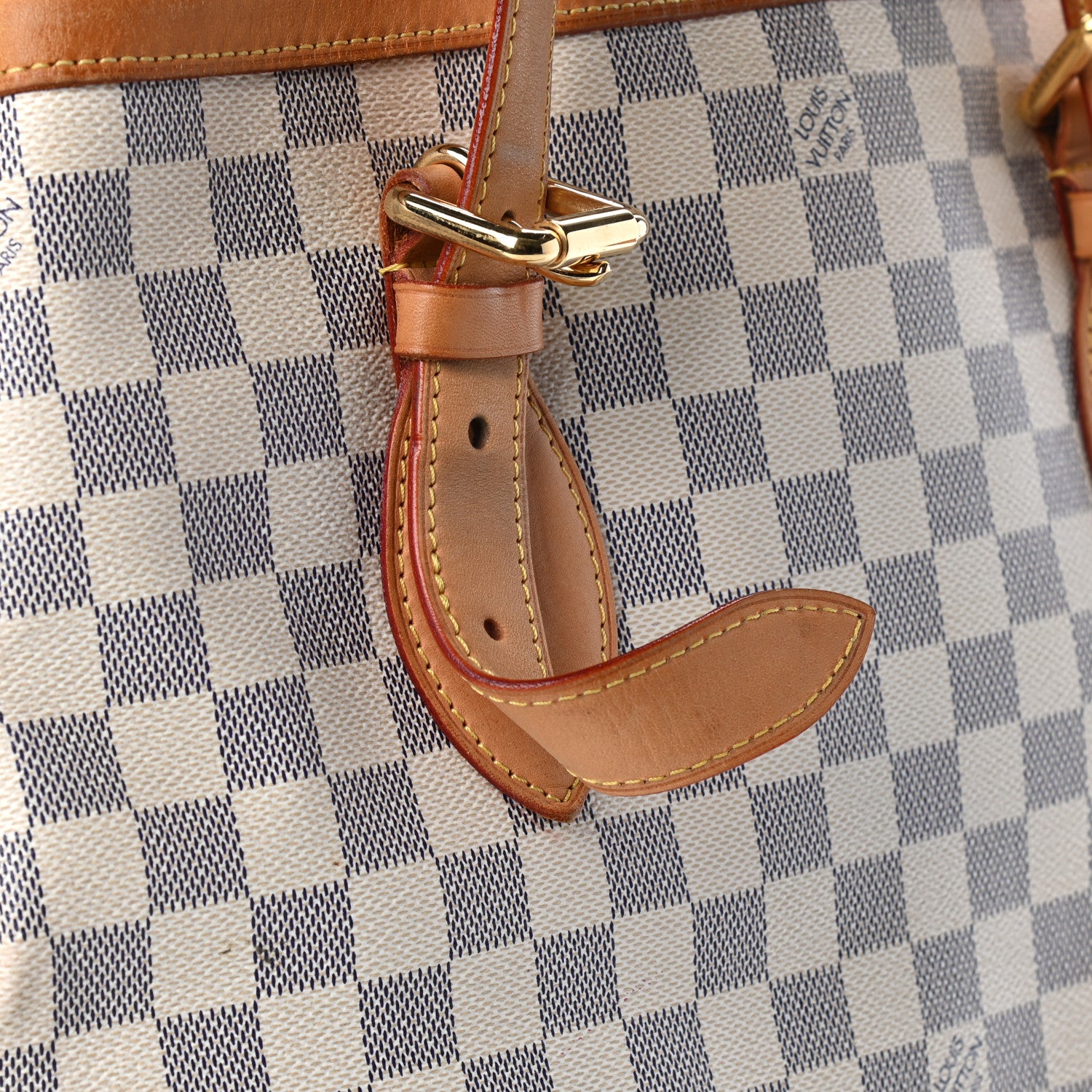 Louis Vuitton Damier Azur Hampstead MM 9 of 11