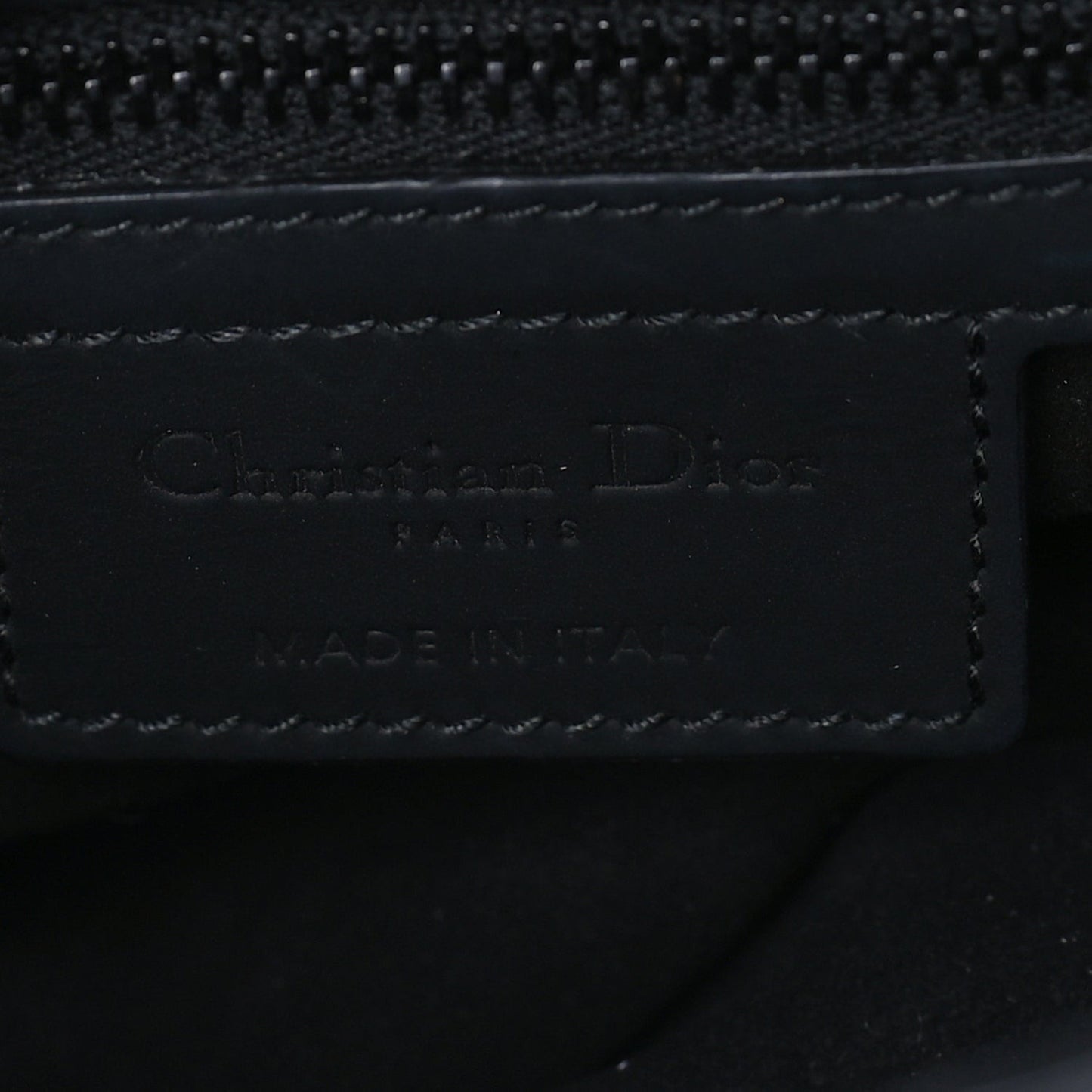 Ultra Matte Calfskin Saddle Bag Black
