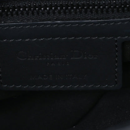 Christian Dior Ultra Matte Calfskin Saddle Bag Black 5 of 7