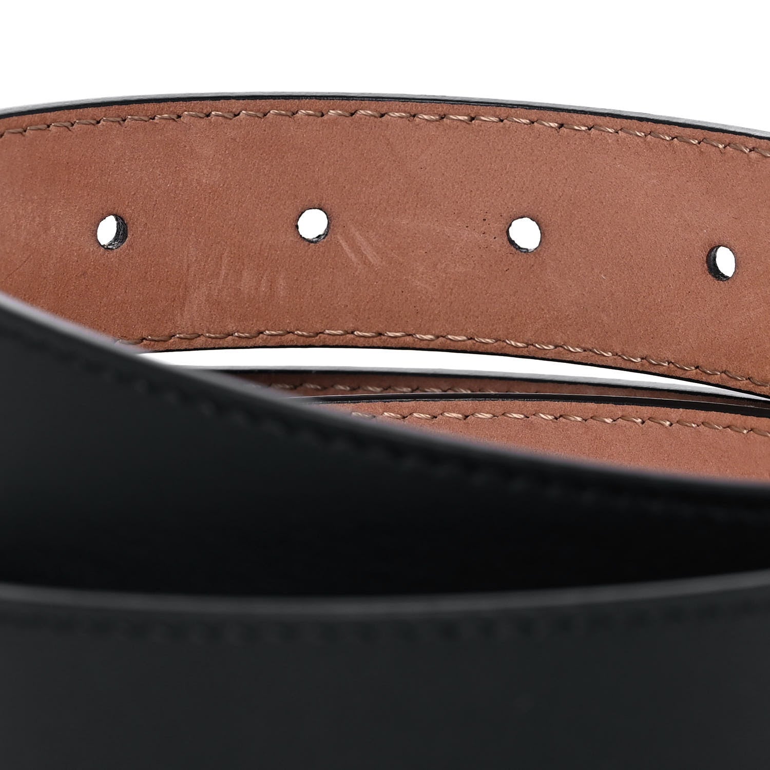 Fendi Vitello Dolce Belt 90 36 Black 13 of 14