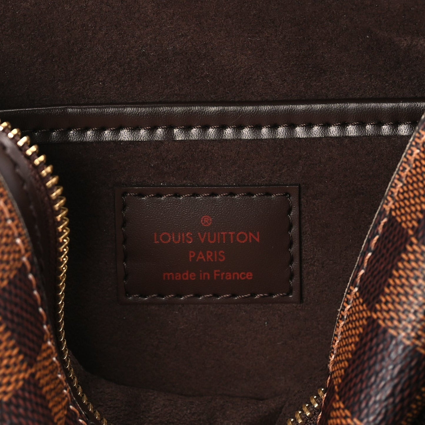 Damier Ebene Pochette Saint Louis Clutch Brown