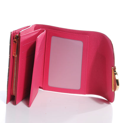 Louis Vuitton Monogram Multicolor Joey Wallet Black Grenade 6 of 8