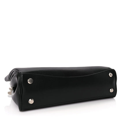 Balenciaga Natural Smooth Calfskin Medium Rodeo Top Handle Handbag Black 3 of 8