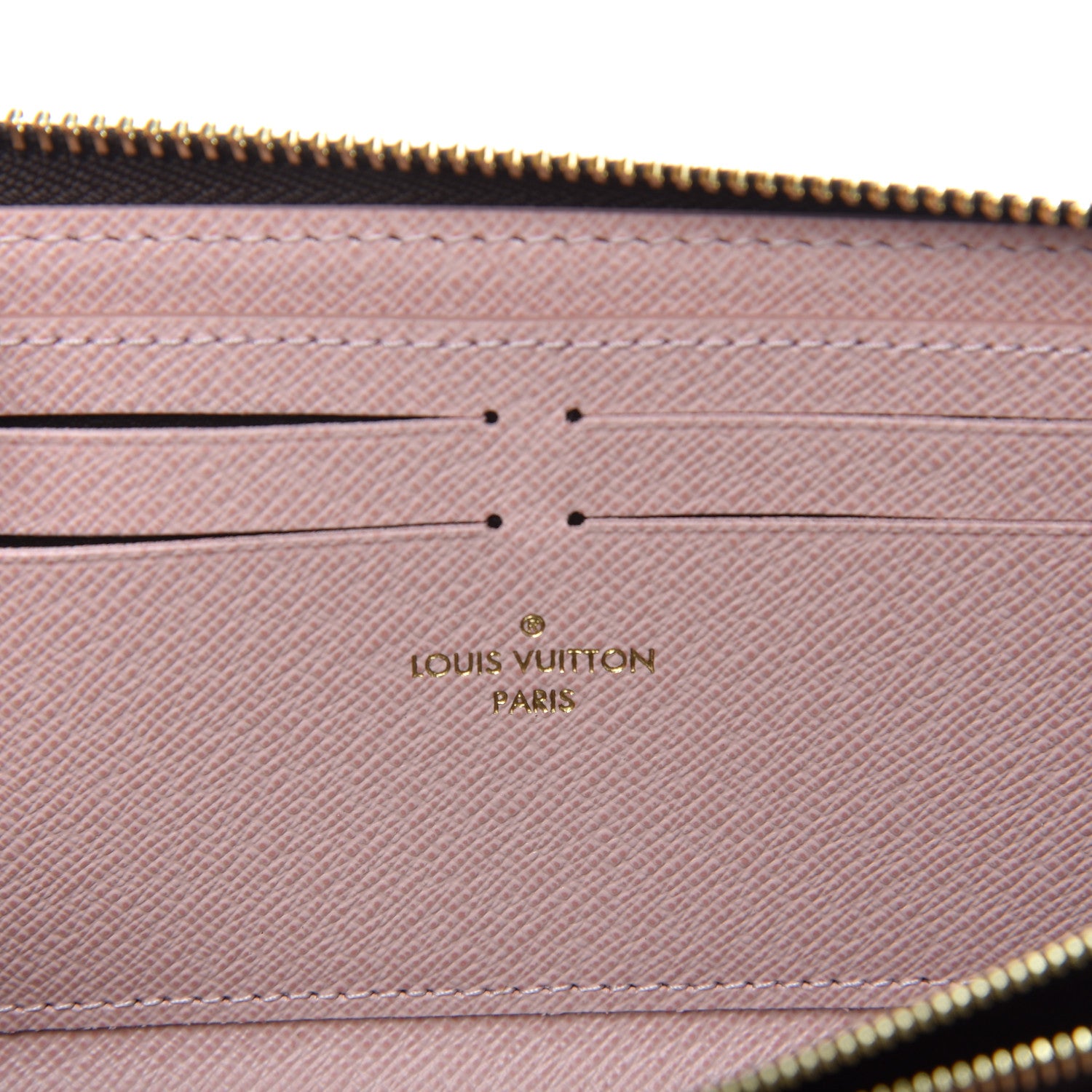 Louis Vuitton Monogram Clemence Wallet Rose Ballerine 5 of 6