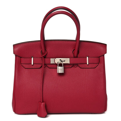 Hermes Togo Birkin 30 Rubis 1 of 38