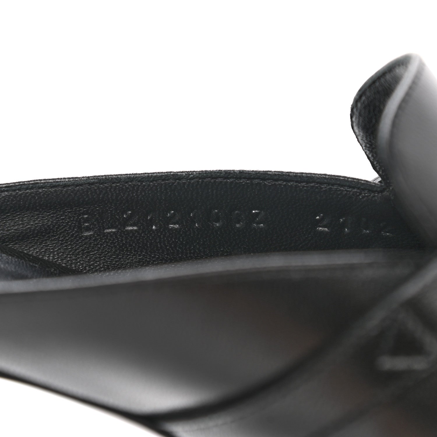 Hermes Goatskin Oz Mules 39 Black 8 of 9