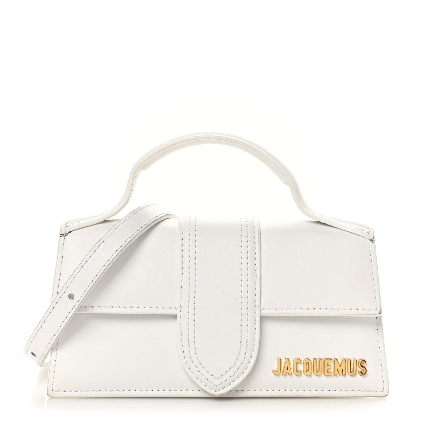Smooth Calfskin Le Bambino White