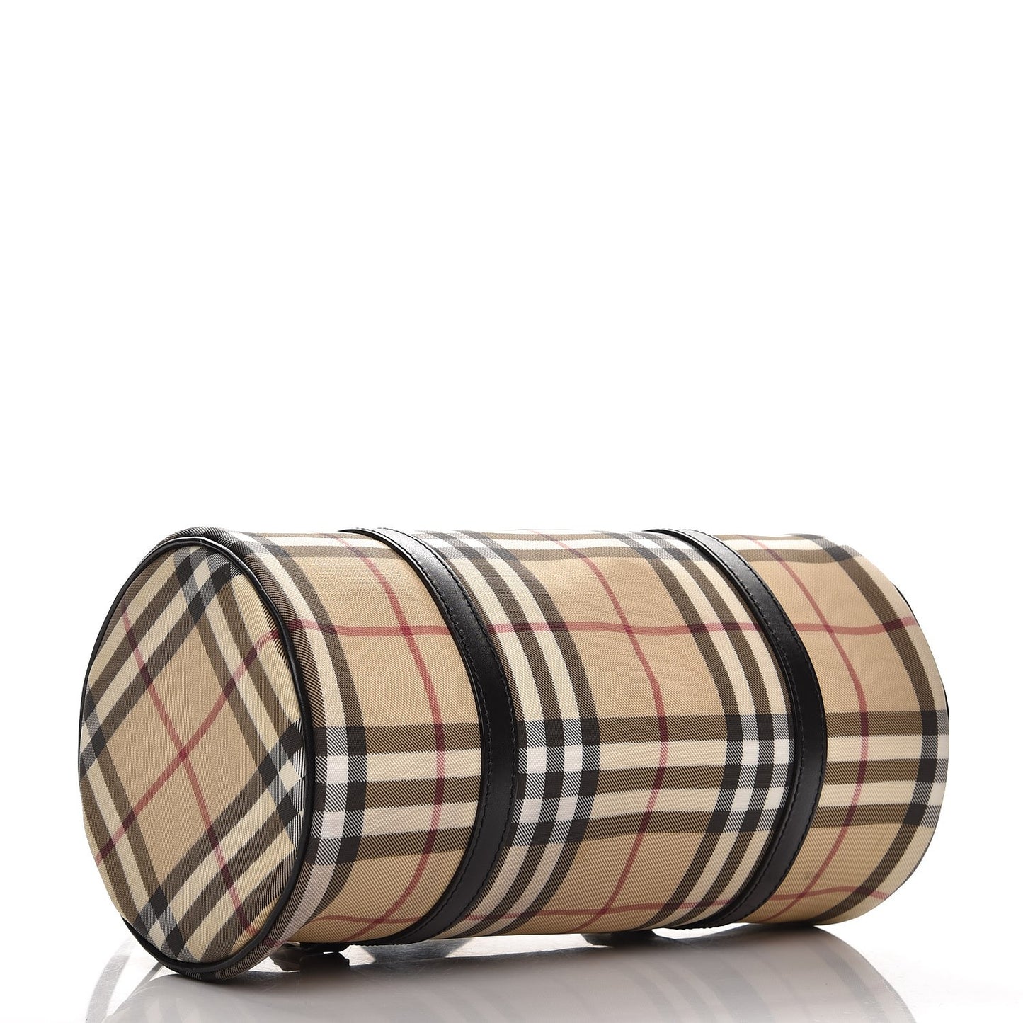 House Check Satchel Black