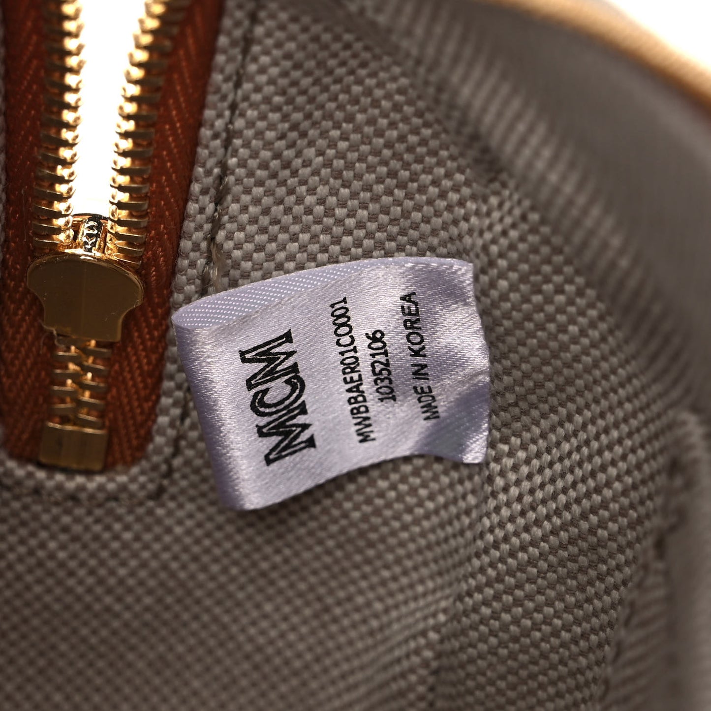 Visetos Mini Delmy Boston Bag Cognac