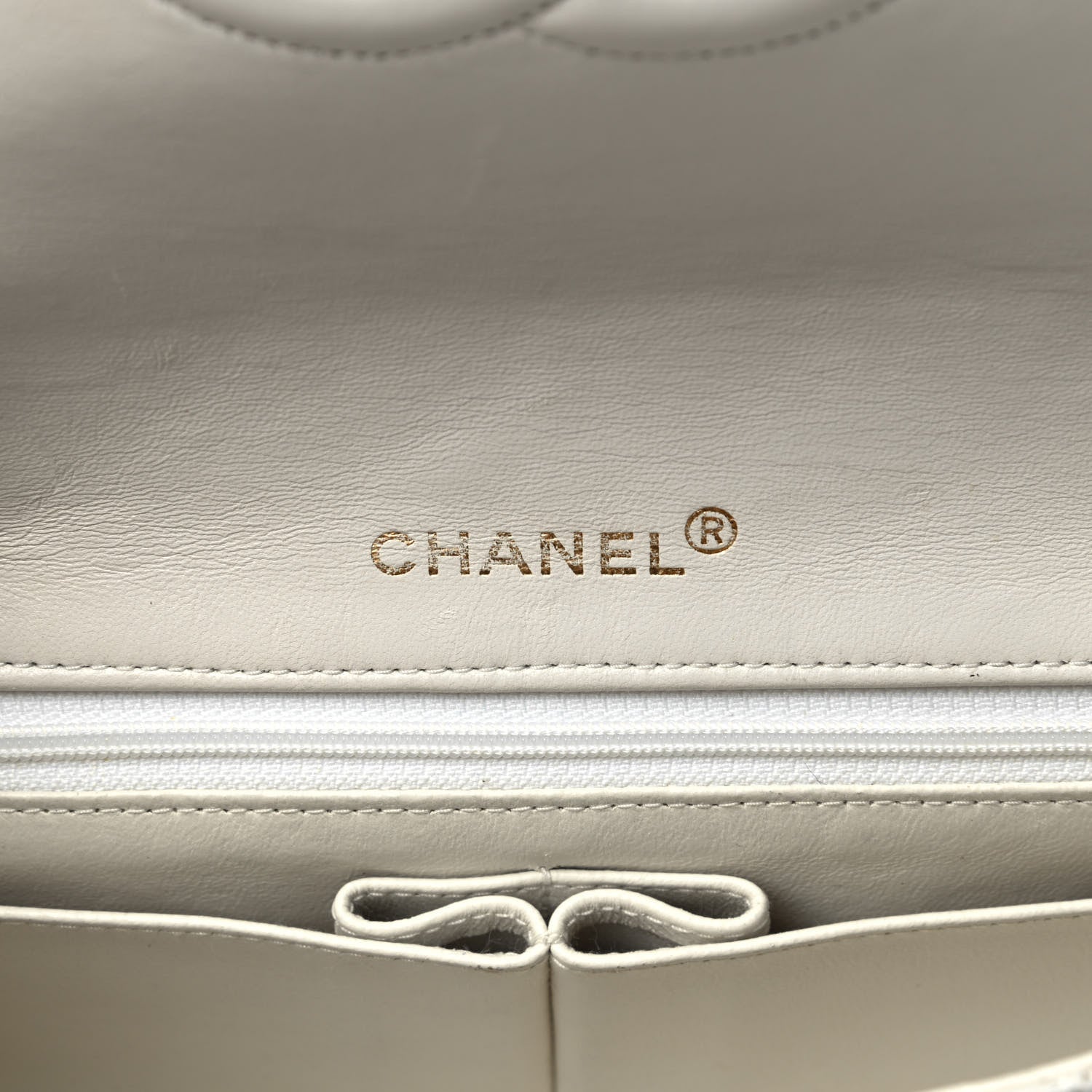 Chanel Lambskin Quilted Small Single Flap White 5 of 9