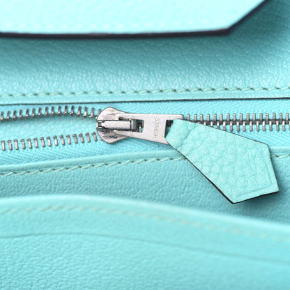 Hermes Togo Birkin 35 Bleu Atoll 35 of 48