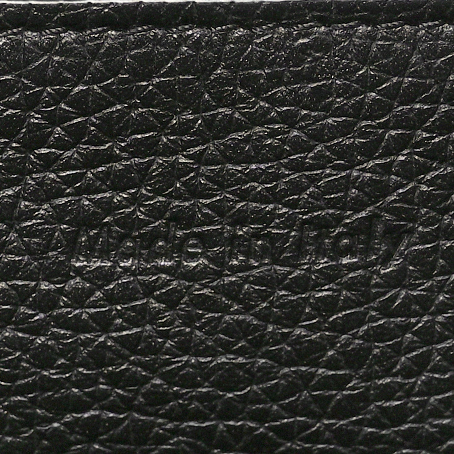 Supple Grained Calfskin Small Big Bag Black
