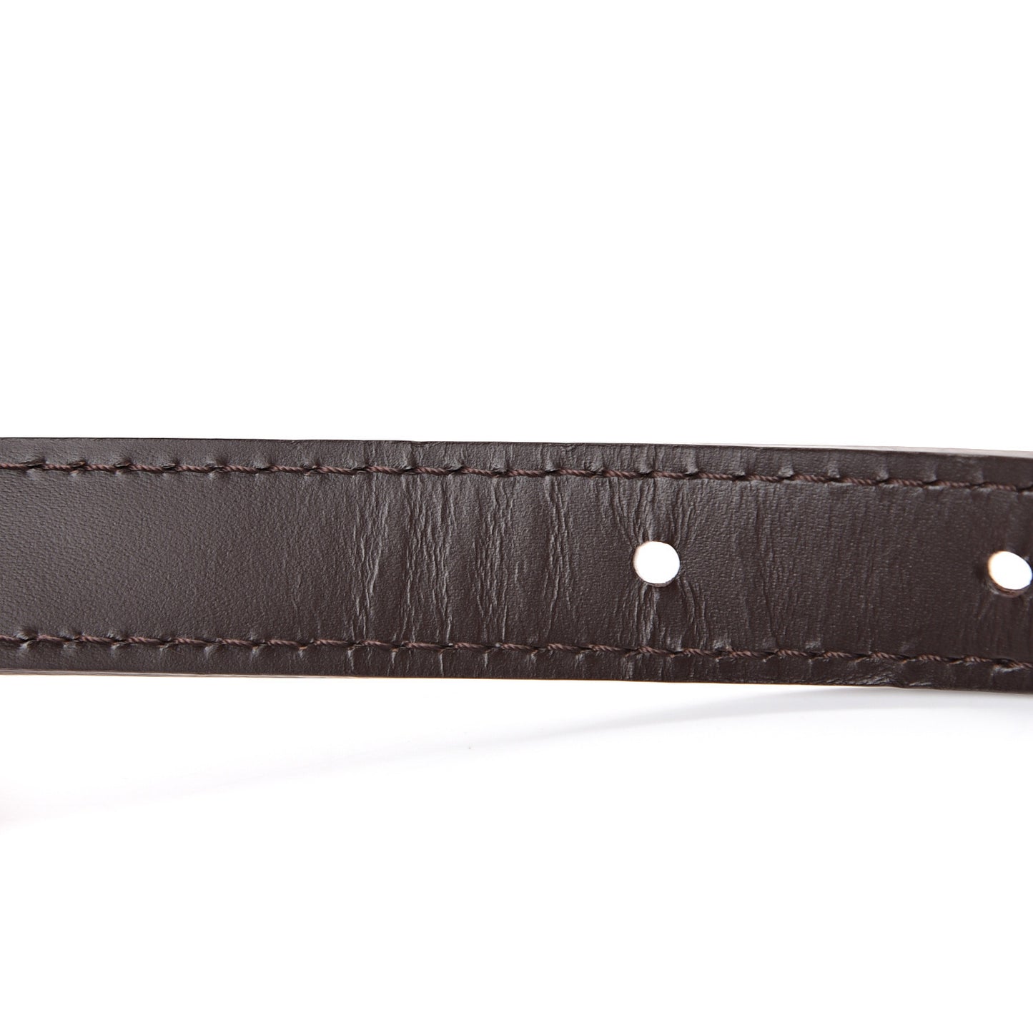 Calfskin Bandouliere Strap Extender Brown