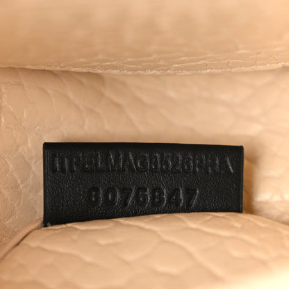 Burberry Grain Calfskin Chess Satchel Bag Beige 5 of 8