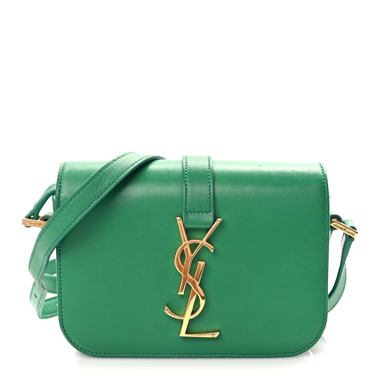 Smooth Calfskin Small Monogram Université Shoulder Bag Green