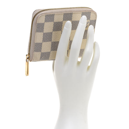 Louis Vuitton Damier Azur Zippy Coin Purse 2 of 8
