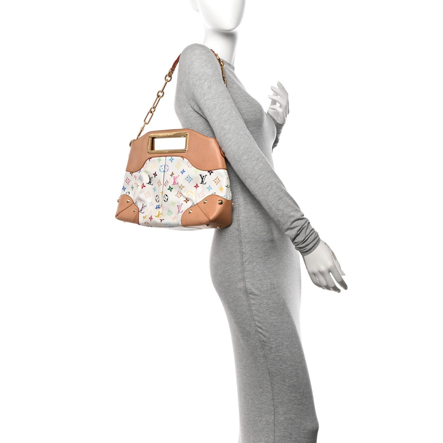 Louis Vuitton Monogram Judy MM White 2 of 7