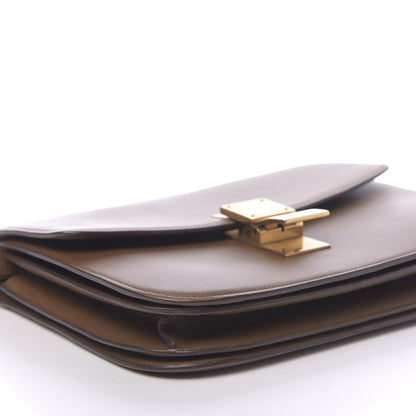 Celine Box Calfskin Medium Classic Box Flap Bag Camel 8 of 17