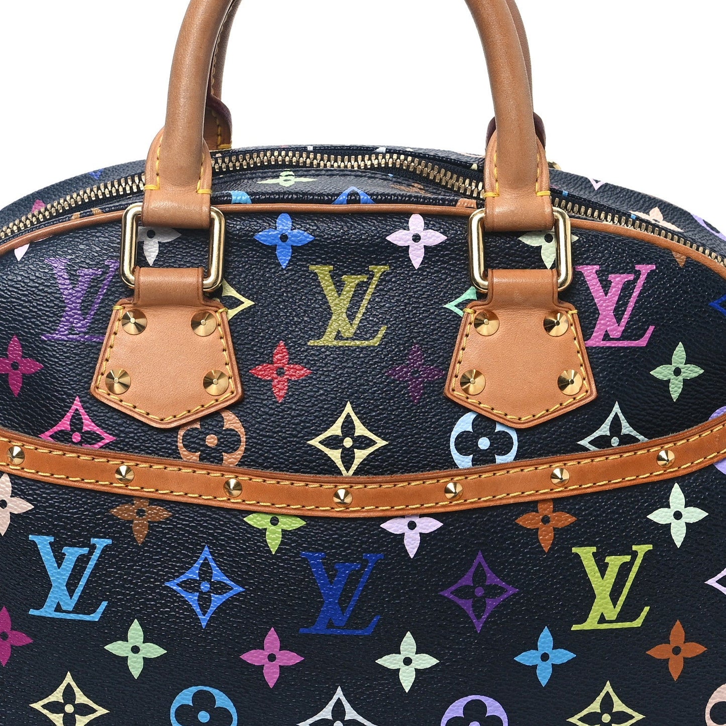 Monogram Multicolor Trouville Black