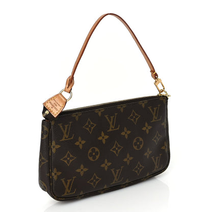 Louis Vuitton Monogram Pochette Accessories Brown 3 of 9