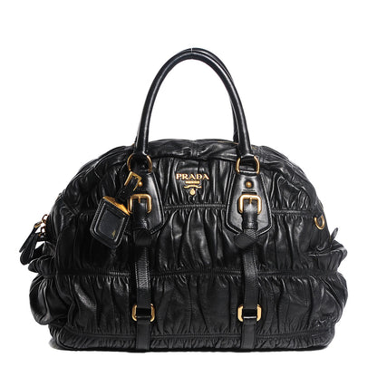 Prada Nappa Gaufre Tote Nero Black 1 of 8