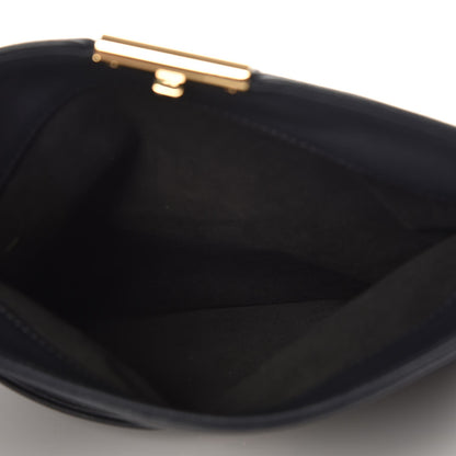 Louis Vuitton Calfskin Slim Clutch MM Sofia Coppola Cobalt 5 of 7