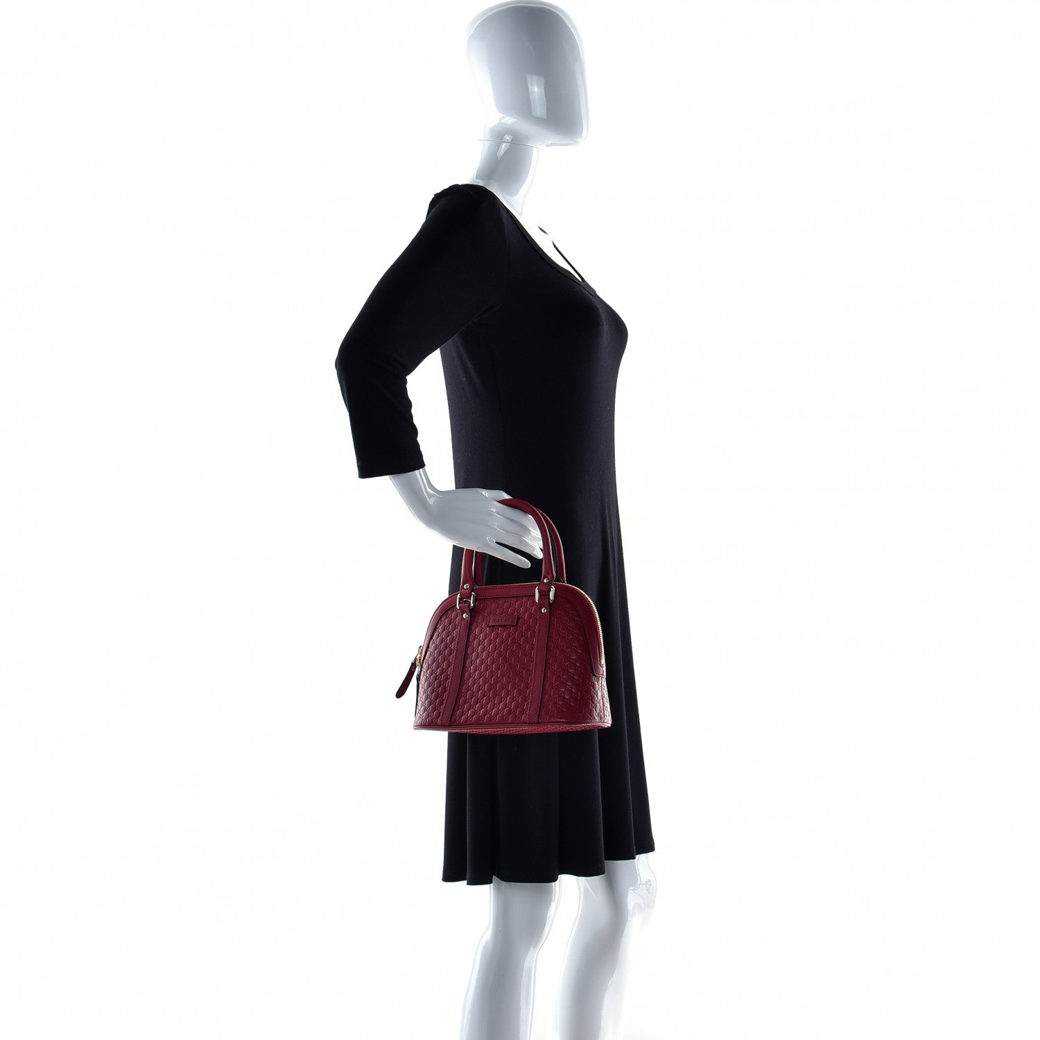 Gucci Soft Microguccissima Mini Dome Bag Rosso 5 of 13