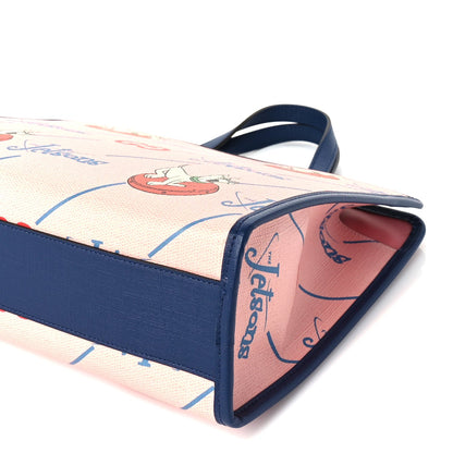 Gucci Coated Canvas Interlocking G The Jetsons Childrens Tote  Pink Multicolor 6 of 6