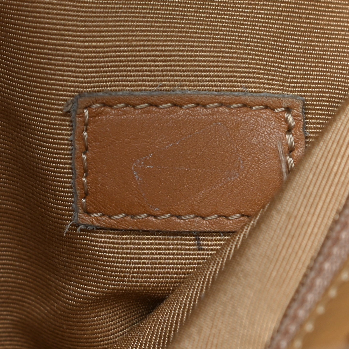 Caviar Quilted Medallion Tote Beige