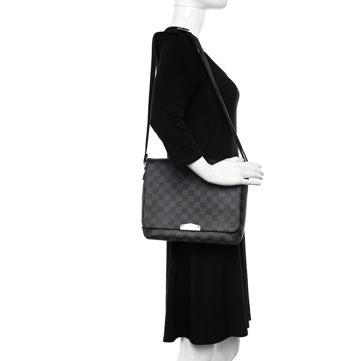 Louis Vuitton Damier Graphite District PM 2 of 9