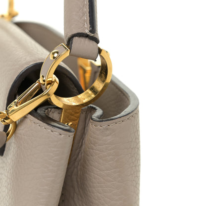 Louis Vuitton Taurillon Capucines BB Galet 20 of 21