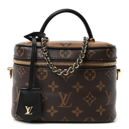 Louis Vuitton Reverse Monogram Vanity PM Black 1 of 9