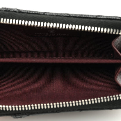 Chanel Caviar Quilted Zip Card Holder Black 5 of 8