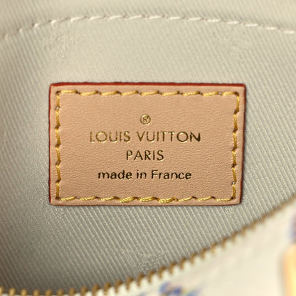 Louis Vuitton Monogram Jacquard Fabric Speedy Bandouliere 20 Multicolor Beige 5 of 8