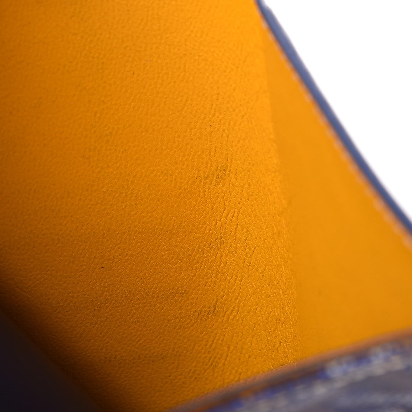 Goyardine Passport Wallet Navy