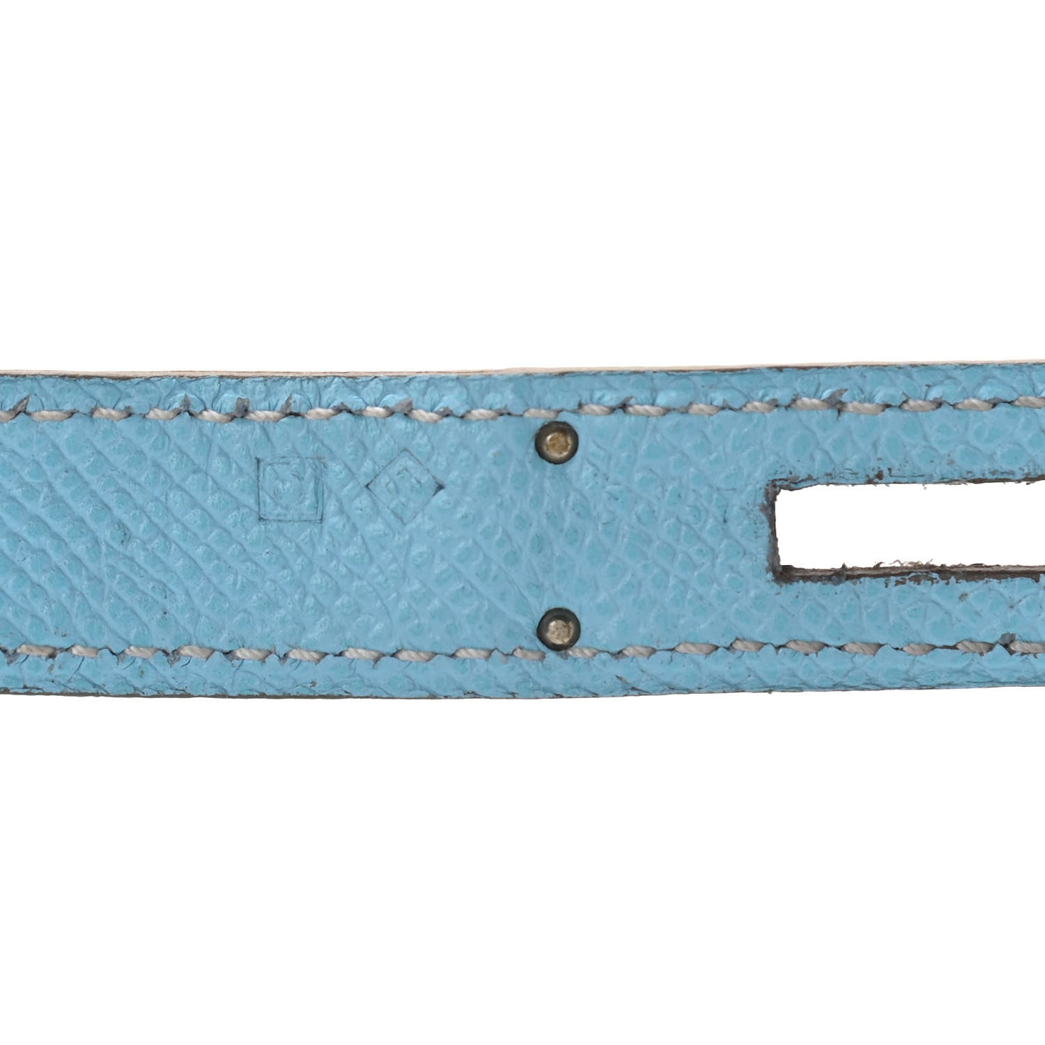 Hermes Epsom Candy Birkin 35 Celeste Mykonos 7 of 11