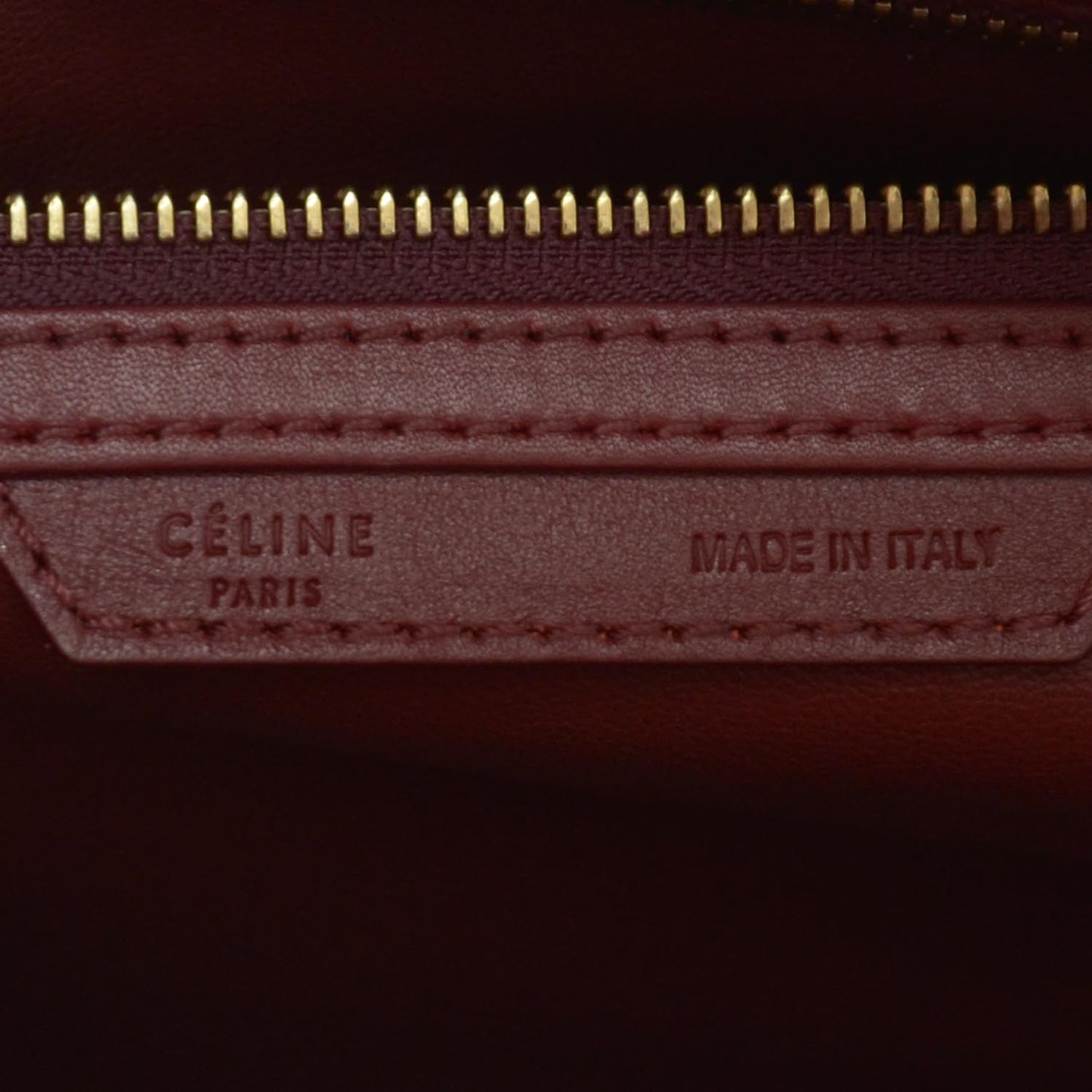 Smooth Calfskin Mini Luggage Bag Red