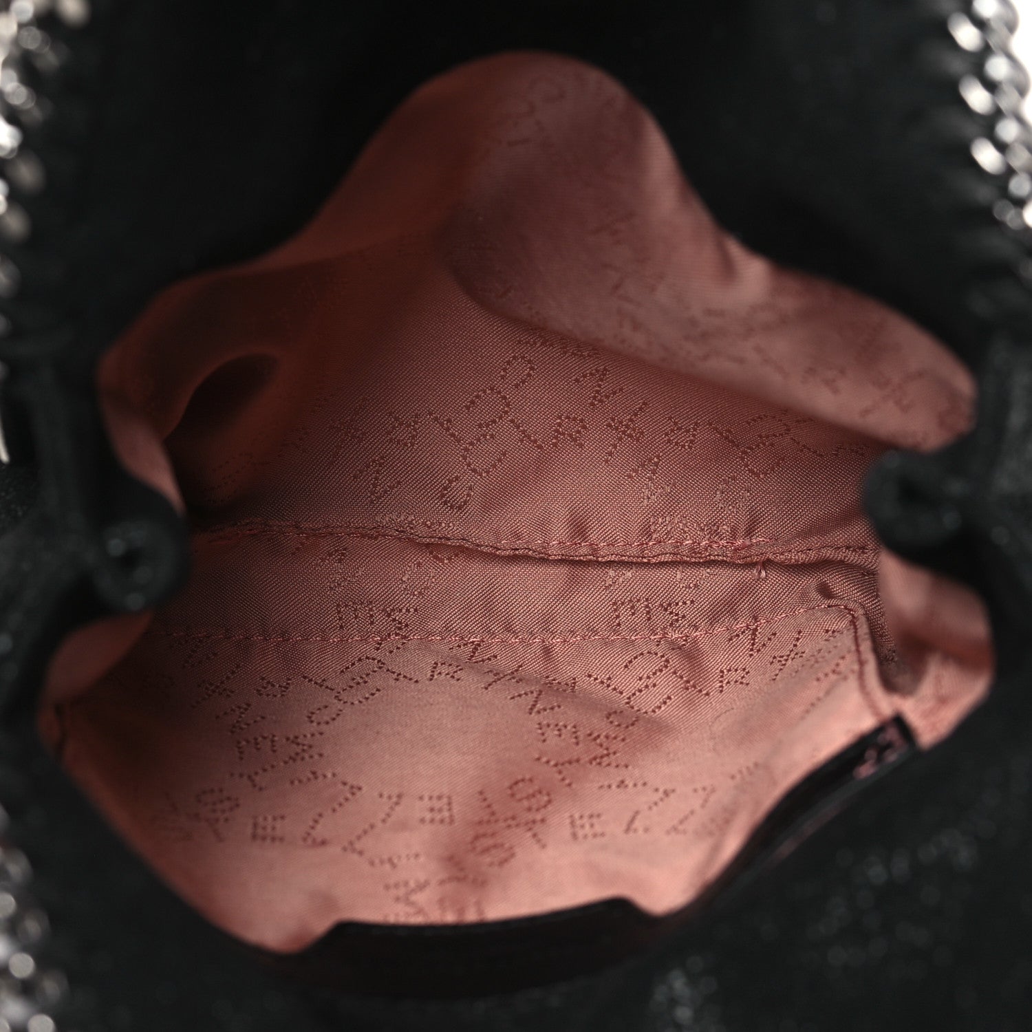 Stella McCartney Shaggy Deer Tiny Falabella Tote Black 5 of 9