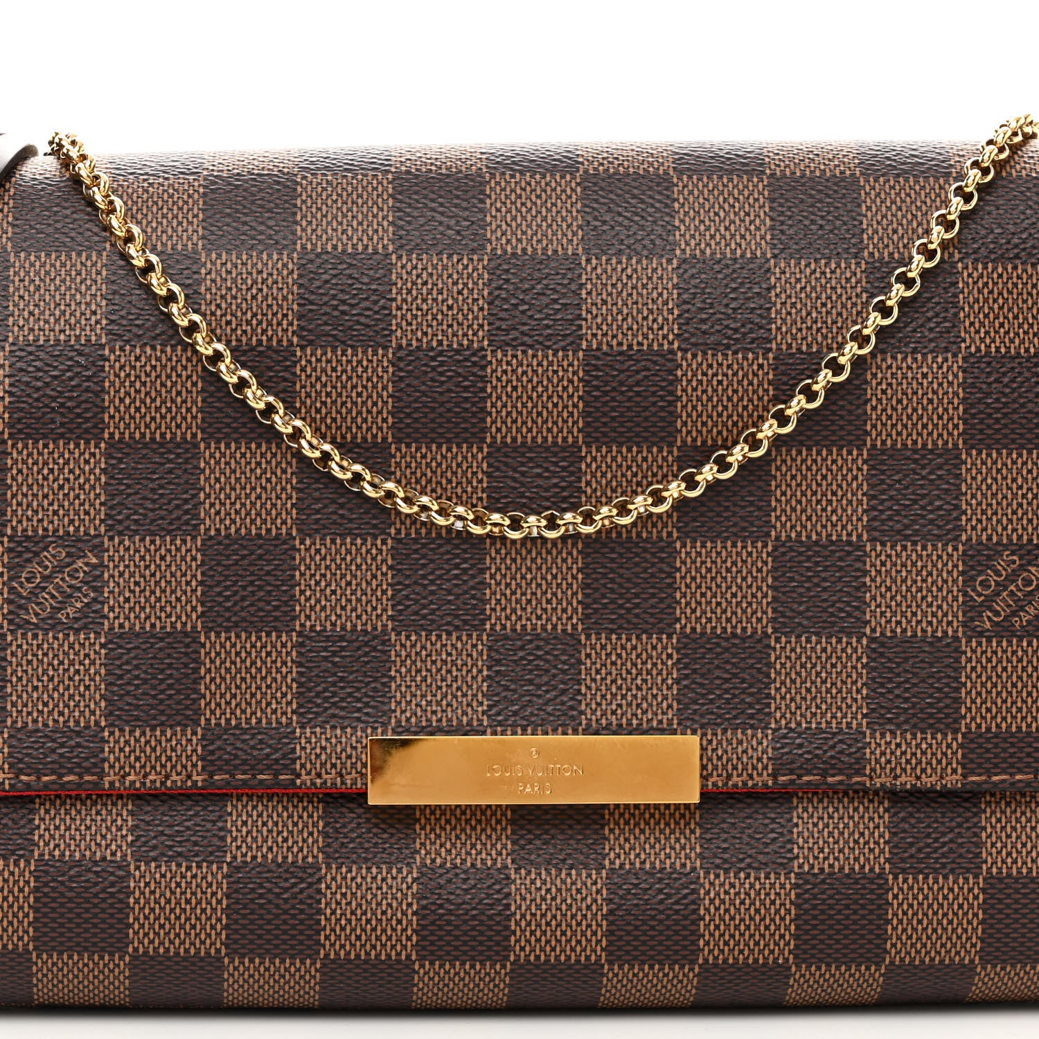 Louis Vuitton Damier Ebene Favorite MM 7 of 10
