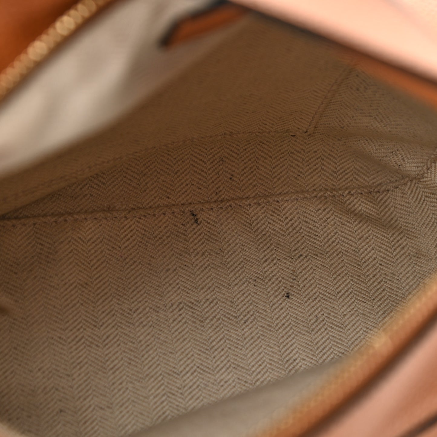 Calfskin Small Puzzle Bag Light Caramel