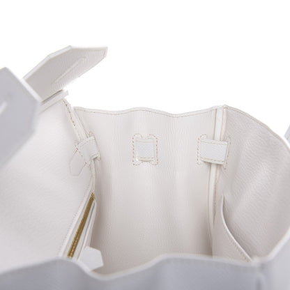 Hermes Epsom Birkin 30 Blanc White 13 of 35