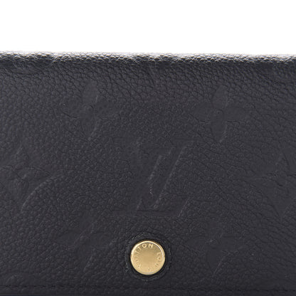 Louis Vuitton Empreinte Business Card Holder Black 9 of 10