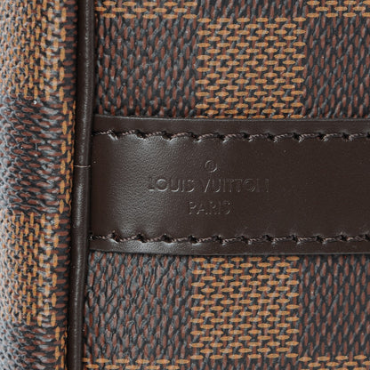Louis Vuitton Damier Ebene Speedy Bandouliere 25 7 of 9