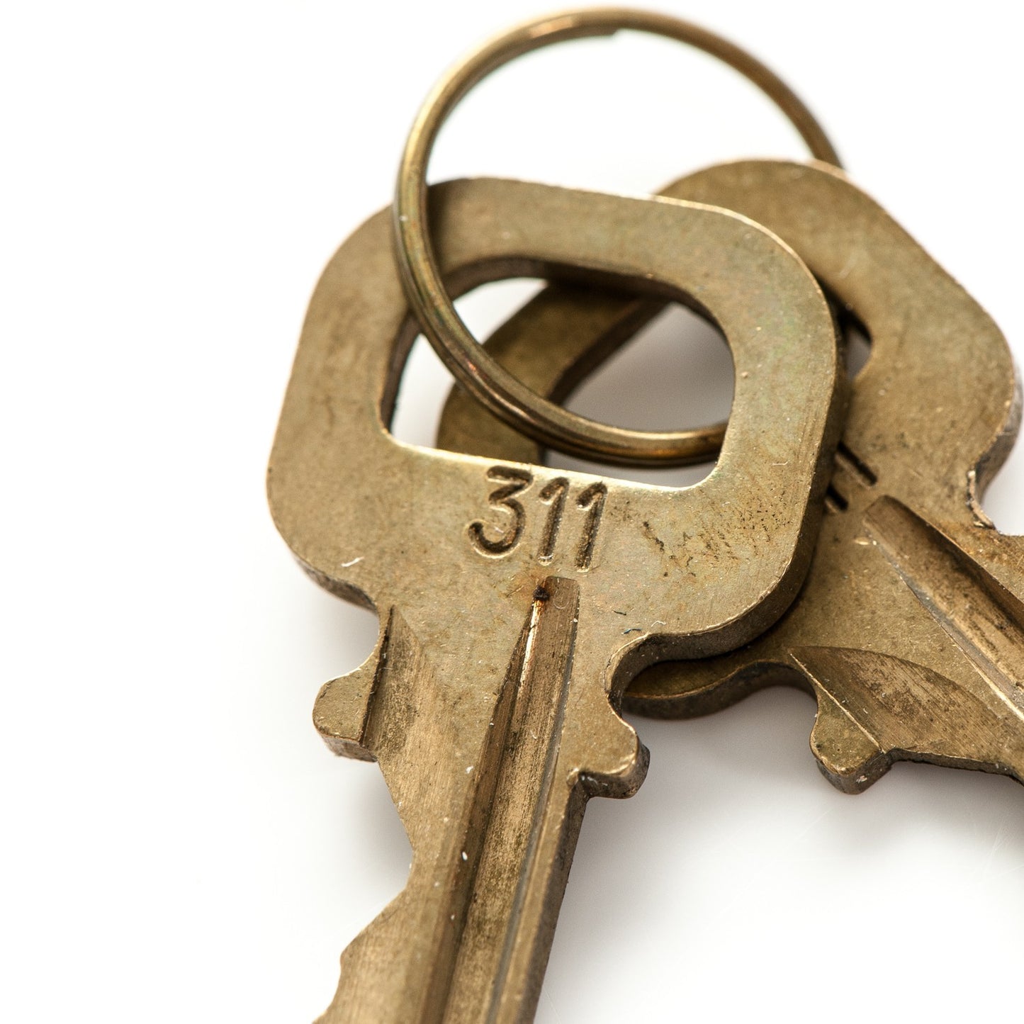 Brass Lock and Key Set #311