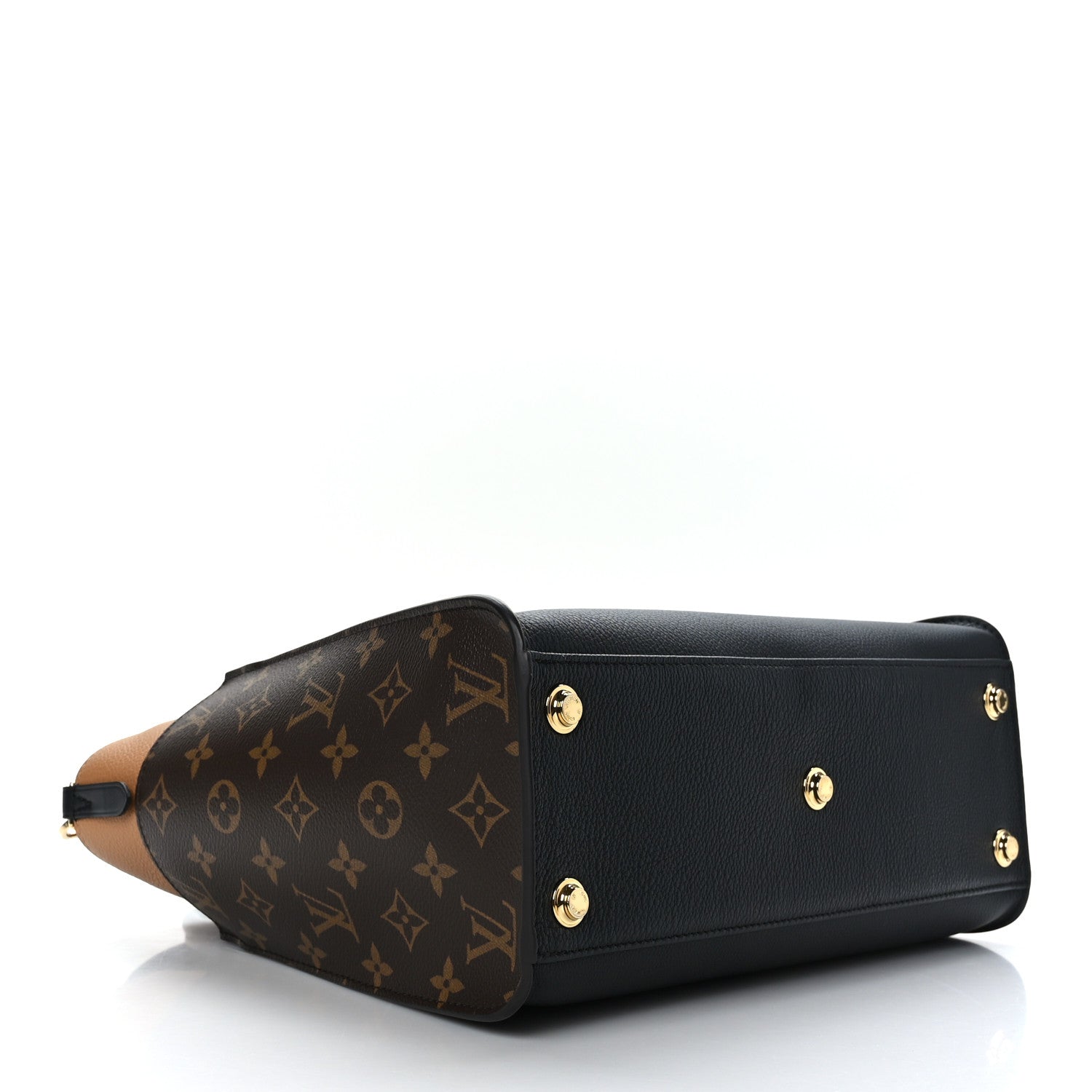 Louis Vuitton Calfskin Monogram On My Side Black 4 of 8